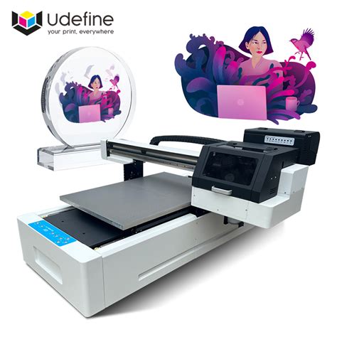 Udefine Multifunctional Digital A1 Size Trophy Glass UV Printer 6090 UV