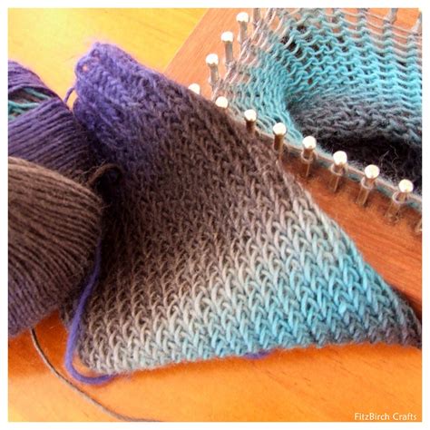 FitzBirch Crafts: Loom Knitting