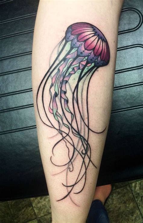 Jellyfish Tattoo Jellyfish Tattoo Octopus Tattoos Mermaid Tattoos