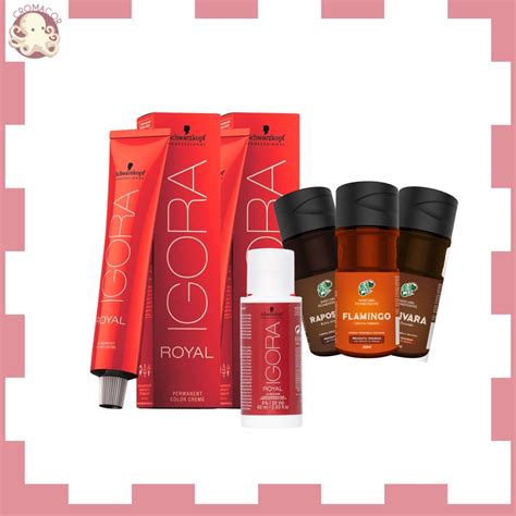 Kit Ruivo Nude Igora Tonalizante Shopee Brasil