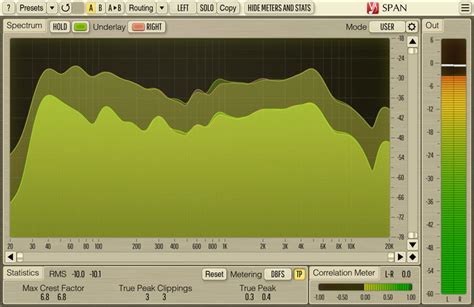 Voxengo Span 3 12 Fft Spectrum Analyzer Plugin Released Press Release