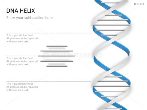 Dna Double Helix Powerpoint Templates Presentationload