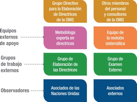 Figura A2 1 Grupos De Trabajo De Expertos Para La ElaboraciÓn De Las