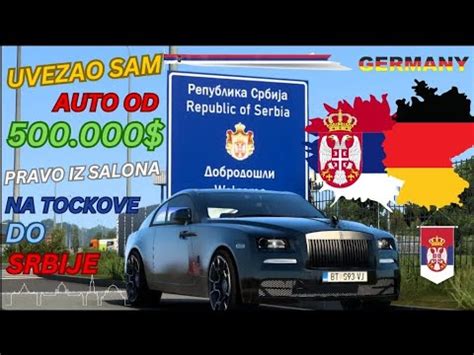 UVEZAO SAM AUTO OD 500 000 NA TOCKOVE PRAVO IZ SALONA ETS2 BALKAN