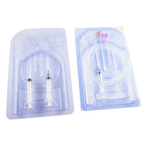 Prefilled Syringes Box Vacuum Forming Petg Sterile Blister Packaging