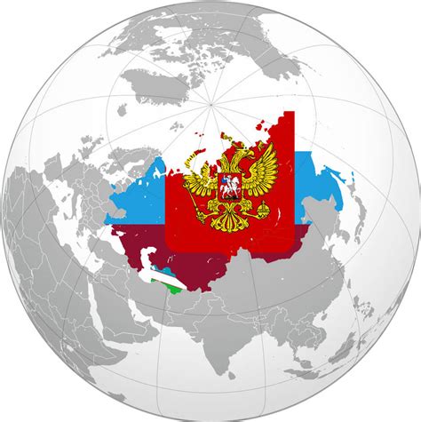 Union of post-Soviet Republics Flag Map by EhNoseXd on DeviantArt