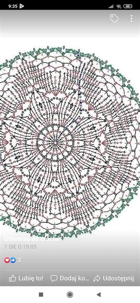 Pin By Ula Licwinko On Szyde Kowe In Crochet Patterns Doily