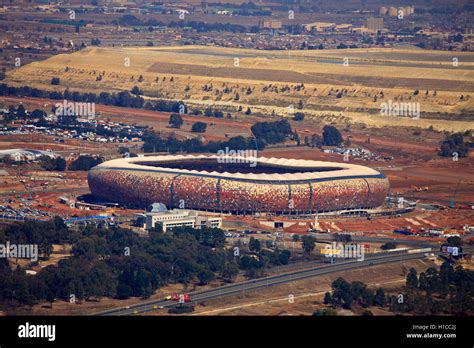 Soccer city johannesburg aerial hi-res stock photography and images - Alamy