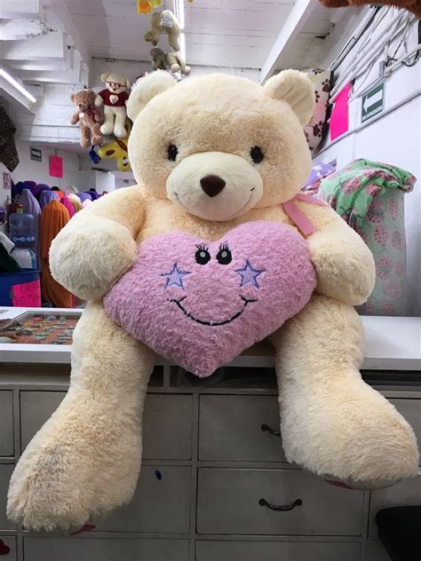 Oso Gigante Mts Peluche Estilo Color Salm N Ojo N