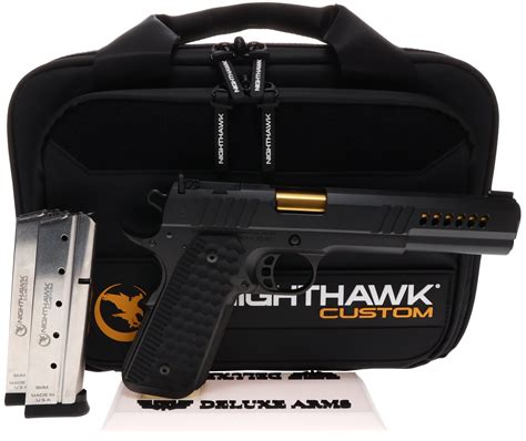 Deluxe Arms Nighthawk Custom Chairman Long Slide 1911 Pistol