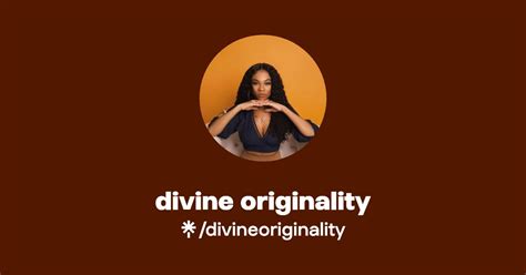 Divine Originality Instagram Tiktok Linktree