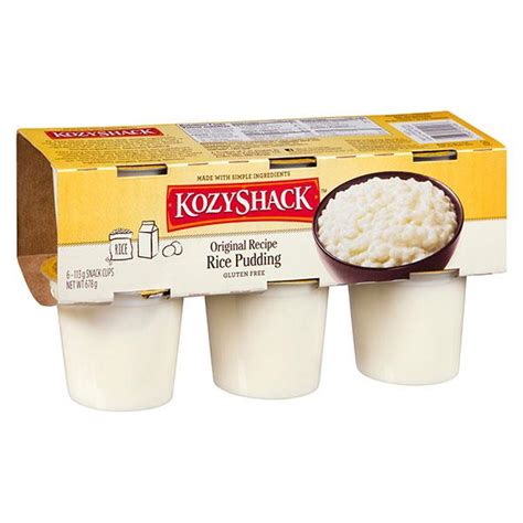 Kozy Shack Rice Pudding - Original 6/113g | Whistler Grocery Service ...