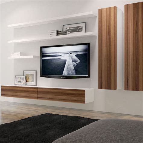 floating entertainment unit tv - Google Search | Wall entertainment ...