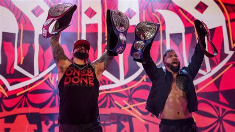 The Usos Tag Team Champions