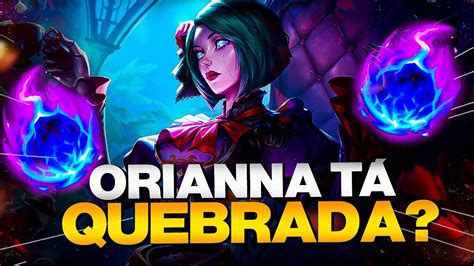 Orianna Ficou Muito Forte A Nova Runa Wild Rift Youtube