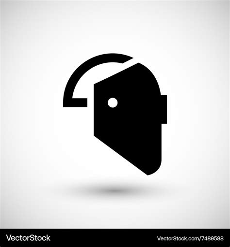 Welding Mask Icon Royalty Free Vector Image Vectorstock