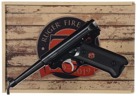 Ruger Mark Iv Standard 70th Anniversary Special Edition Pistol Rock Island Auction