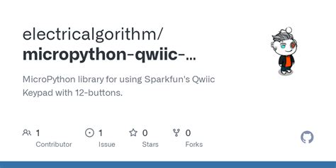 Github Electricalgorithm Micropython Qwiic Keypad Micropython