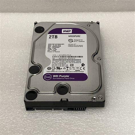 Western Digital Purple Surveillance Tb Hard Drive Internal Hard Disk