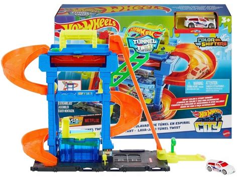 Hot Wheels Myjnia odjazdowe zakręty HNT80 porównaj ceny Allegro pl