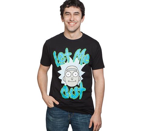 Rick And Morty Tiny Rick Let Me Out T Shirt Another Universe