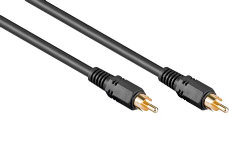 Composite video/digital koaxial audiokabel (1x Phono RCA male - male ...