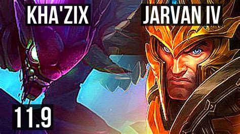 Kha Zix Vs Jarvan Iv Jungle M Mastery Legendary