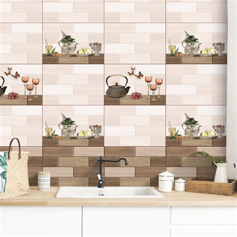 Glossy Ceramic Kitchen Tiles, Size: 1x1.5 Feet(300x450 mm) at ₹ 125/box ...