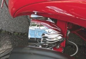 Um fusca dos diabos Volkswagen Hot Rod Vermelho Matéria Incógnita