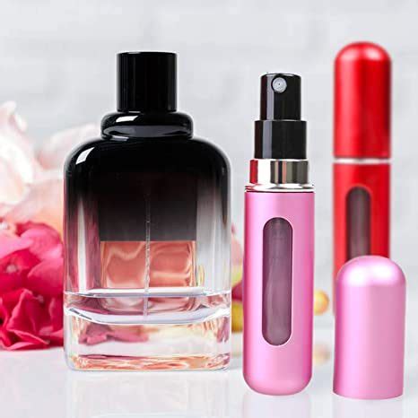 Ml Portable Mini Refillable Perfume Bottle With Spray Scent Pump Empty