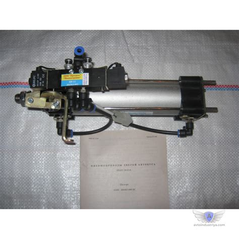 Механизм открывания дверей ПАЗ (В СБОРЕ) СТАРОГО ОБРАЗЦА (аналог ППД-50 ...