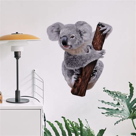 Amazon RoyoLam Lifelike Koala On The Tree Wall Decal Nursery