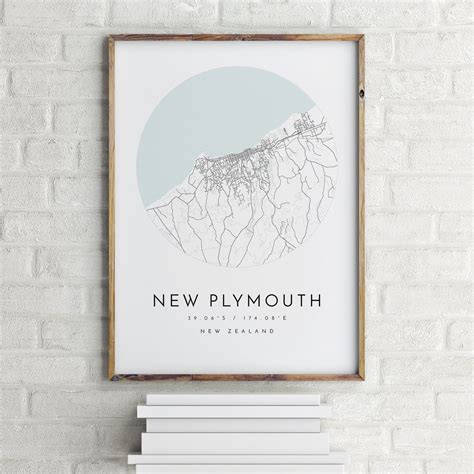 New Plymouth Map, New Plymouth, New Zealand, City Map, Home Town Map ...