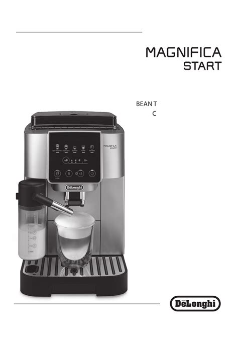 User Manual Delonghi Magnifica Start Ecam B English Pages