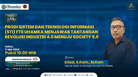 Prodi Sistem Dan Teknologi Informasi Sti Ftii Uhamka Menjawab Tantangan