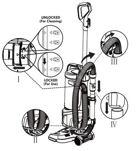 Kenmore Allergenseal Bagless Upright Vacuum Cleaner Installation Guide