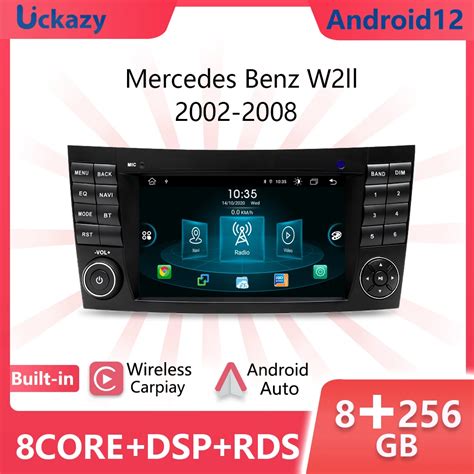 Autoradio Din Android Para Mercedes Benz E Class W E E