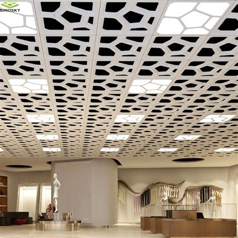 PVDF 3D Aluminum Veneer Curtain Wall Aluminum Perforated Panel