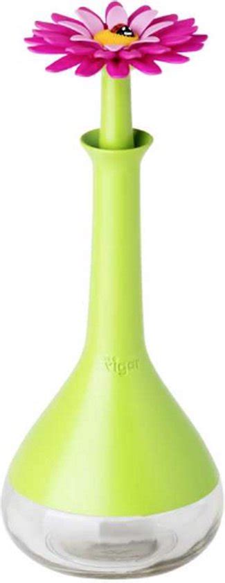 VIGAR Flower Power Glazen Oliedispenser 275 Ml Glazen Oliefles