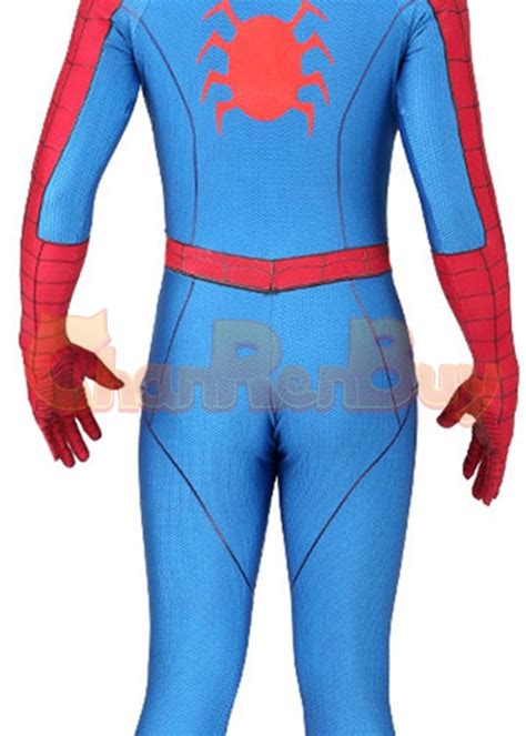 PS4 Spider Man Costume Classic Suit Cosplay Bodysuit-Chaorenbuy Cosplay