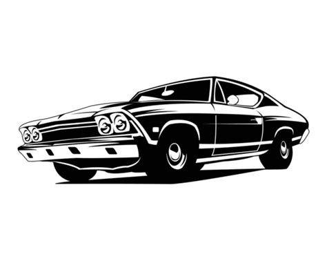 100000 Muscle Car Outline Vector Images Depositphotos