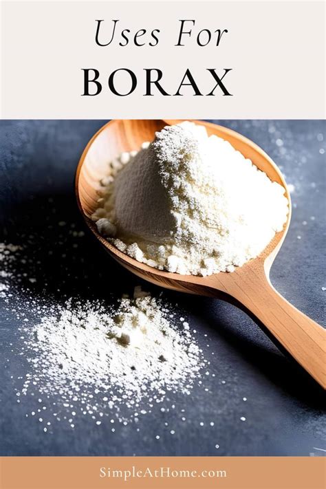 Effective Uses For Borax • Simple At Home