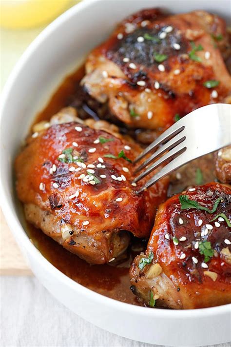 Baked Honey Soy Chicken Easy Delicious Recipes