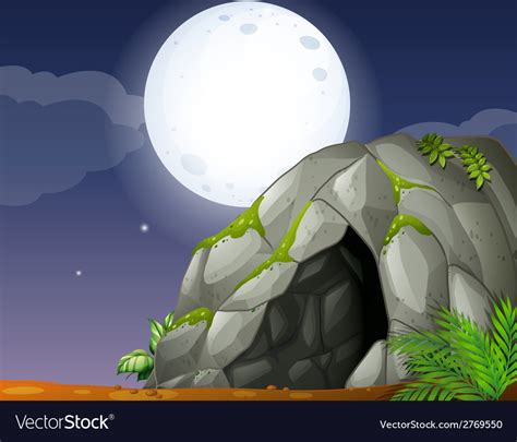 Cave Royalty Free Vector Image - VectorStock