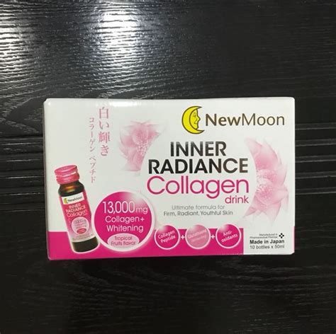 New Moon Inner Radiance Collagen Drink Health And Nutrition Health Supplements Health Food