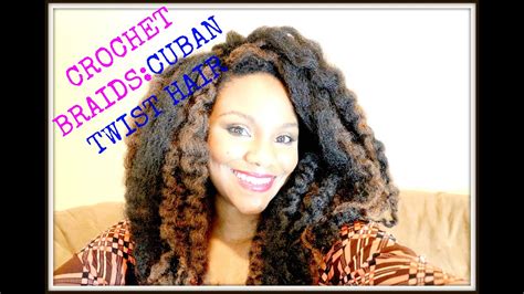 Learn To Crochet Braids W Cuban Twist Hair Highlights Awesome Texture Youtube