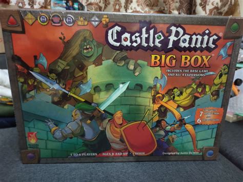 Castle Panic All In Big Box Board Games Hobbies Toys Toys Games