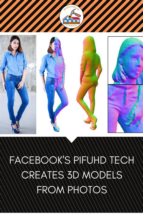 Facebook S Pifuhd Tech Creates D Models From Photos D Model Model