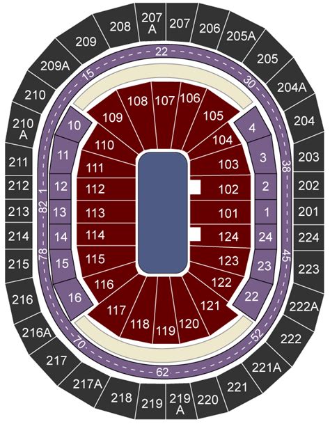 Wells Fargo Center Virtual Seating Chart Concert | Awesome Home