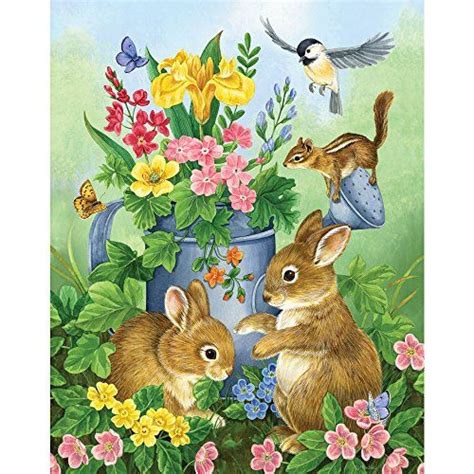 Bits And Pieces 100 Piece Jigsaw Puzzle A Touch Of Spring By Artist